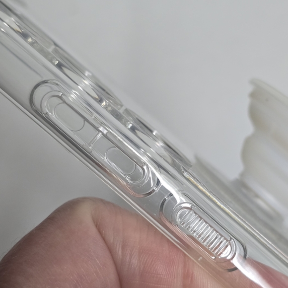 Spigen Samsung Galaxy Ultra 24 phone case clear with pop socket - Picture 10 of 12